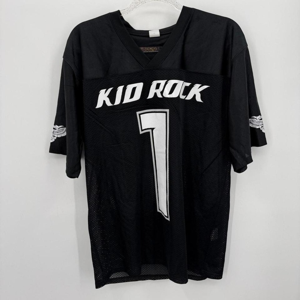 Sport-Tek Kid Rock F*cks Given 00 Jersey Black White Sz M Mens